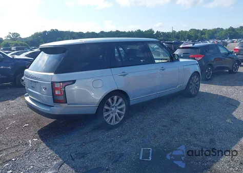 2016 Land Rover Range Rover 5.0L V8 Supercharged из США, поврежденный, VIN SALGS3EF0GA249502